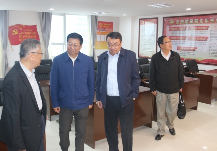 青海省副省長、省國資委黨委書記、主任王黎明，蒞臨省物產集團調研指導工作