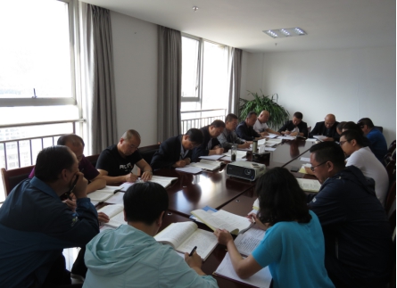 配送公司黨委召開“不忘初心、牢記使命”主題教育學習交流會