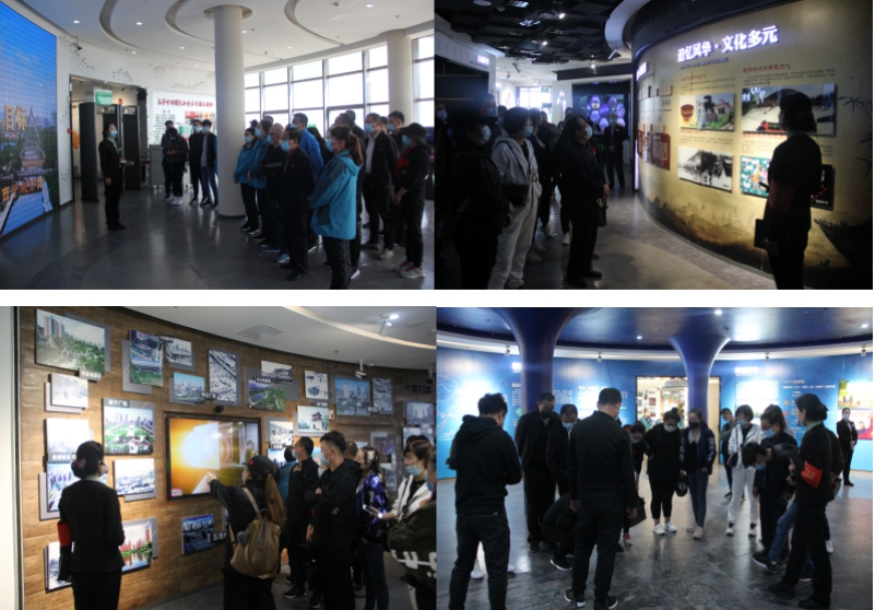 三建公司、現代物流公司黨支部聯合開展“參觀愛國教育基地，弘揚愛國主義精神”活動